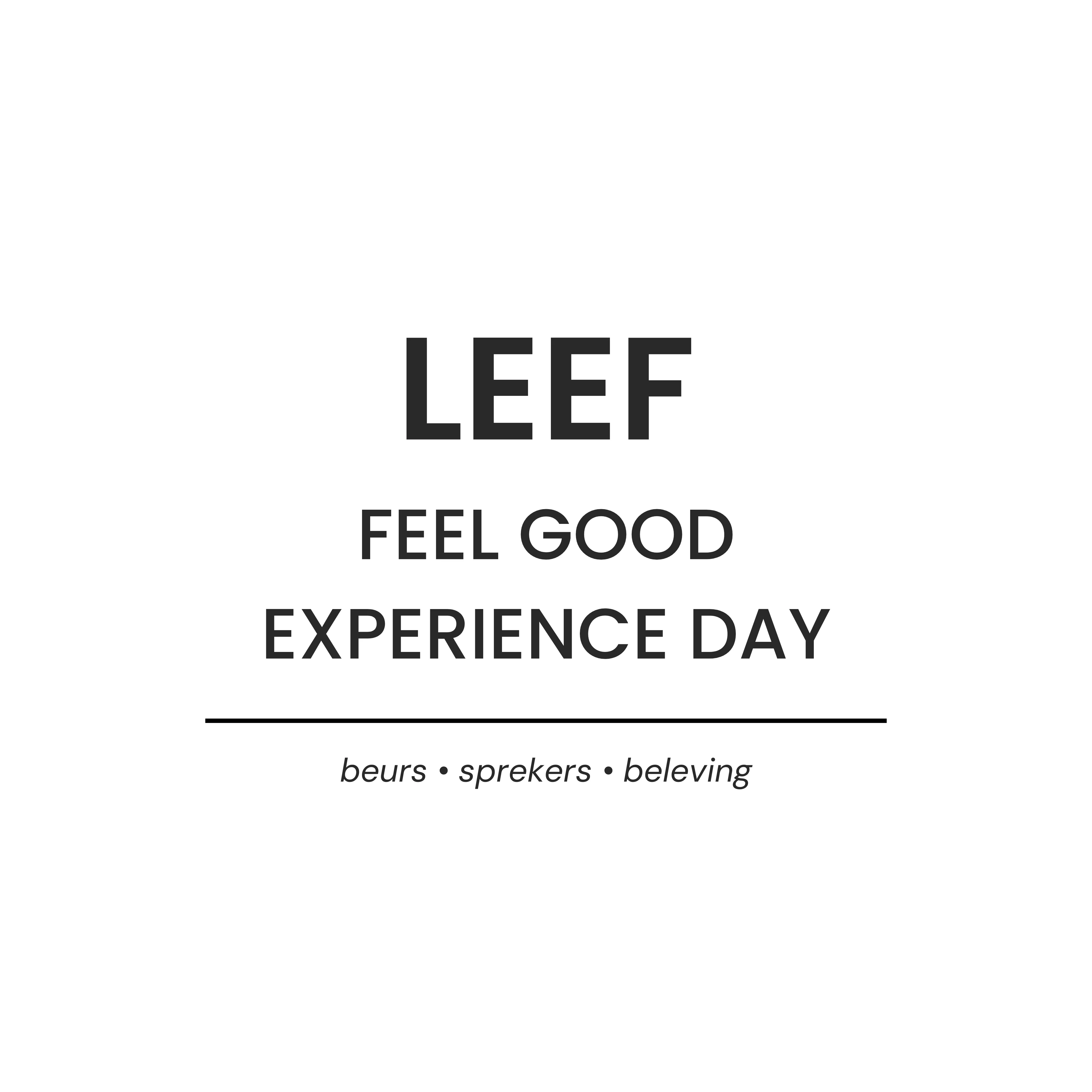 Leef - Feel good event