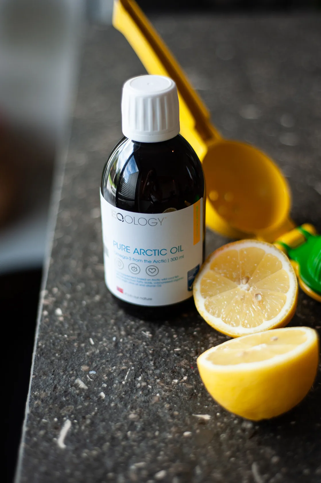 Omega-3 Pure Arctic oil lemon / orange